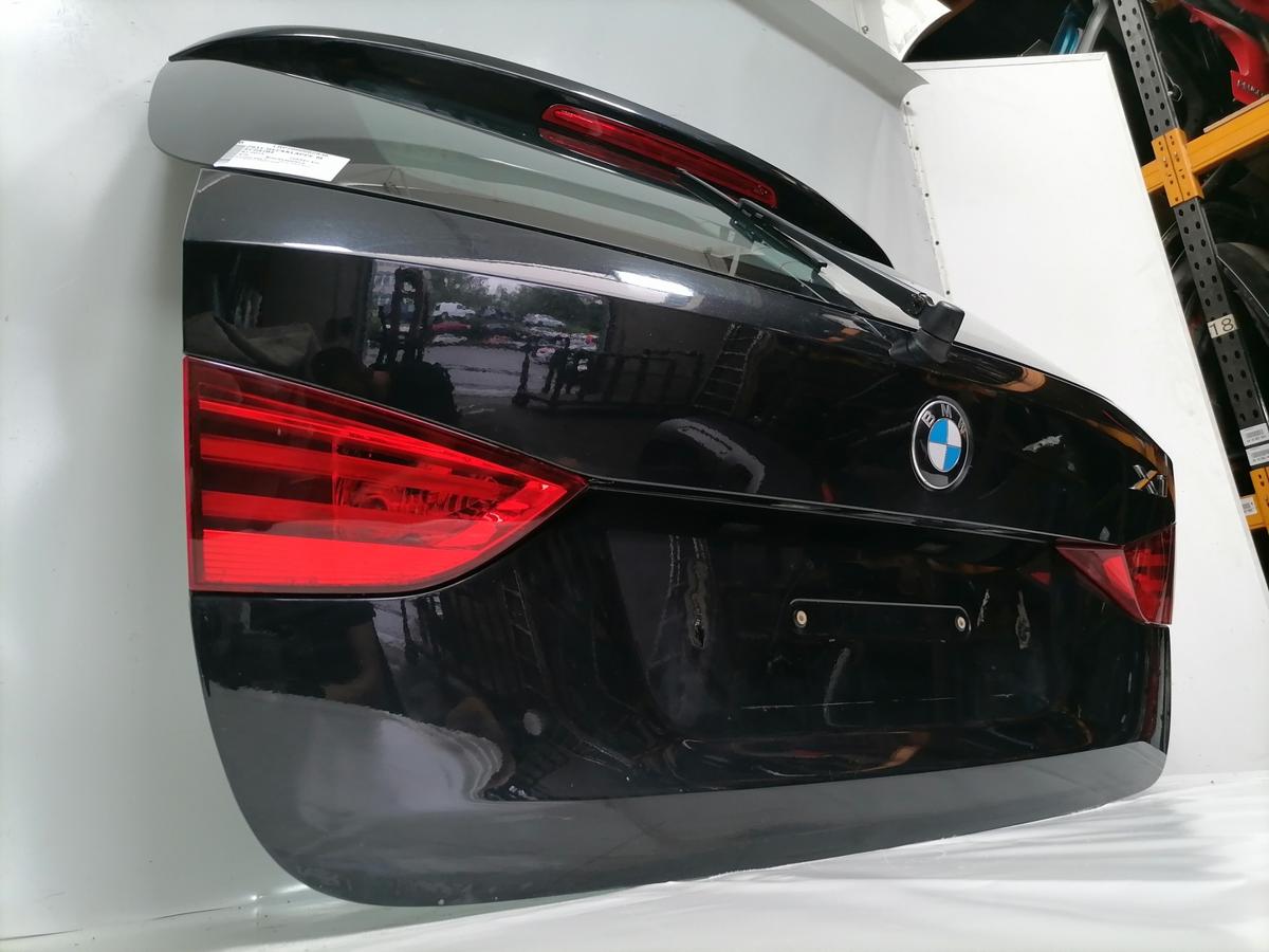 BMW X1 E84 original Heckklappe mit Heckscheibe 475 Blacksapphire Bj.2013